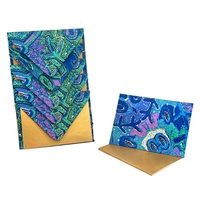 Handmade Paper Aboriginal Art Giftcard &amp; Envelope (Set 5) - Pikilyi