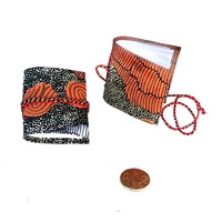 Handmade Aboriginal Art Paper Mini Notebook/Journal - Sandhills