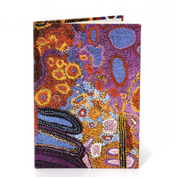 Seven Sisters - Aboriginal Art Hardcover Notebook [125mm x 185mm] [185 Ruled Pages]
