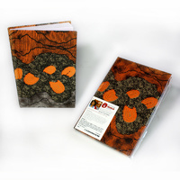 Handmade Aboriginal Art Paper BLANK Notebook - Sandhills