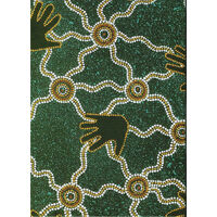 Aboriginal Art RULED A5 Journal - Children's Stand
