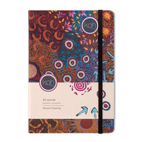 Koh Living Aboriginal Art A5 Ruled Journal - Women&#39;s Dreaming