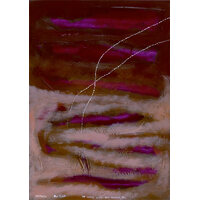 Aboriginal Art BLANK A5 Journal - Falling Clouds &amp; Morning Sky [CARTON 56]