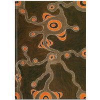 Warmun Aboriginal Art RULED A5 Journal - Gurlabal (Rainbow Serpent)