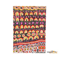 Yarliyil Aboriginal Art Lined &amp; Blank A5 Journal - Sand Dunes