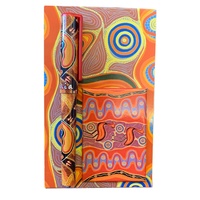 Tobwabba Aboriginal Art 3pce Notepad Giftset - Emus