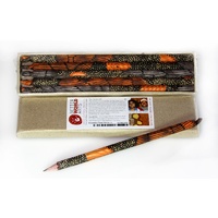 Handmade Paper Aboriginal Art Pencils (Set 5) - Sandhills