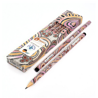Aboriginal Art HB Pencils (Set 10) - Regeneration