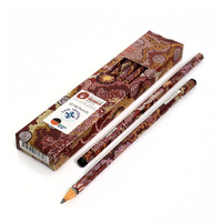 Aboriginal Art HB Pencils (Set 10) - Family and Country