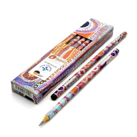 Aboriginal Art HB Pencils (Set 10) - Two Dogs Dreaming