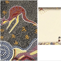 Tobwabba Aboriginal Art Pocket Notepad - Journey of the Coastal Koori