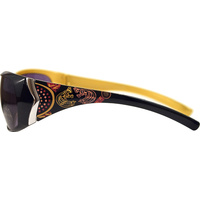 Aboriginal Art Sunglasses - Cave Kangaroo