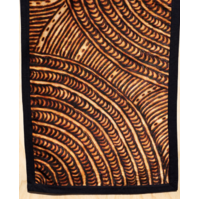 Better World Aboriginal Art Cotton Tablerunner (150cm x 45cm) - Punu Piti