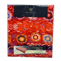 Balarinji Aboriginal Art Rectangular Tablecloth - Desert Sun