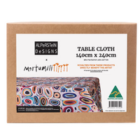 Martumili Aboriginal design Table Cloth - &#39;Detail from &#39;Wantili&#39;