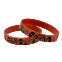 Dezigna Aboriginal Art Silicone Wristbands - Which Way Our Way