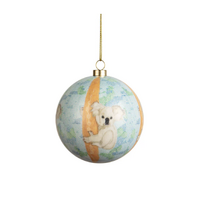 KOH Living Aboriginal Art GIFBOXED Xmas Bauble  (8cm) - Dreamtime Guardian (Koala)