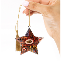 Seven Sisters - Better World Aboriginal Art 3D Lacquered Star