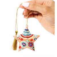 Seven Sisters - Better World Aboriginal Art 3D Lacquered Star