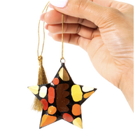 Puli Puli Stones - Better World Aboriginal Art 3D Lacquered Star