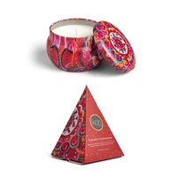 Gathering of Hearts Christmas Bush Scented Soy Candle Tin Pyramid Giftbox [125g] - KOH Living