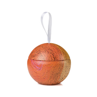 Yarliyil Aboriginal Art  Xmas Bauble Tin - Wangamirr - My Birthplace, Ben River, Argyle Country
