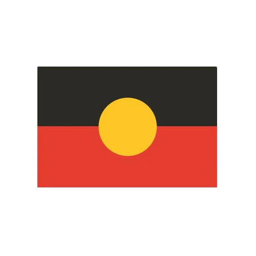 Aboriginal Flag Metal MAGNET (45mm x 25mm)