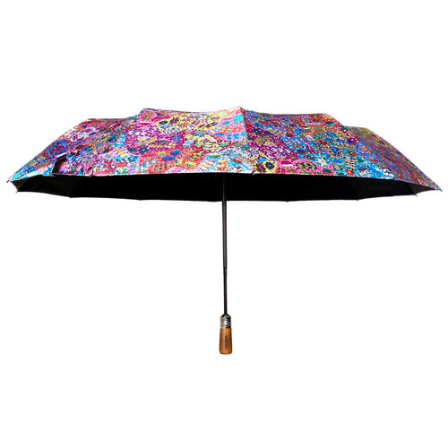 Utopia Aboriginal Art Folding Umbrella - Bush Medicine