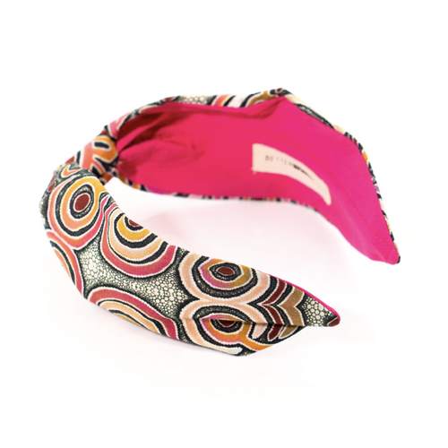 Celebration Of Life - Better World Aboriginal Art Organic Cotton Headband