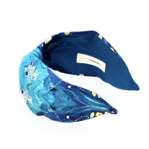 Bush Tail Possum Dreaming - Better World Aboriginal Art Organic Cotton Headband