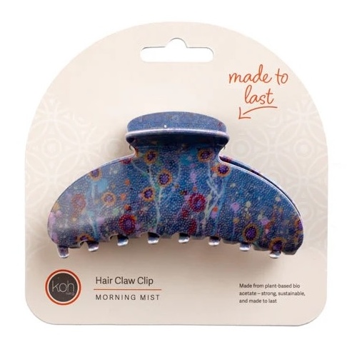 KOH Living 10cm Hair Claw Clip - Morning Mist