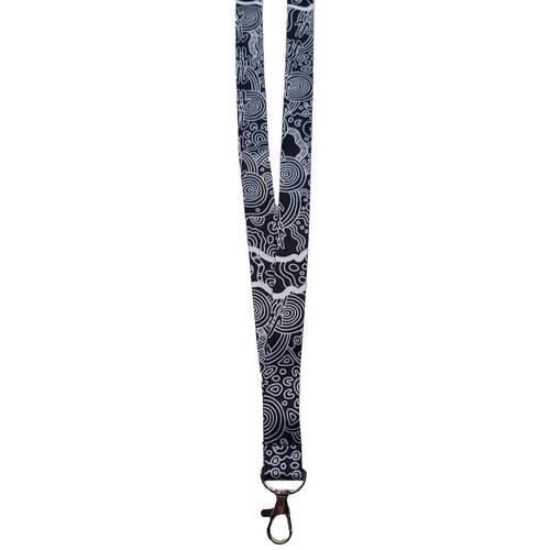 Wandering - Hogarth Arts Aboriginal Lanyard (SINGLE CLIP)