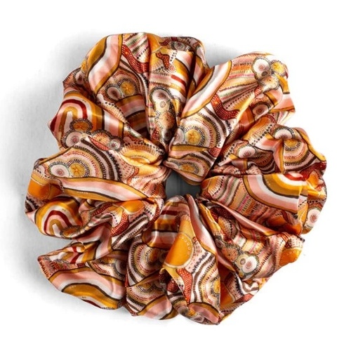 KOH Living Large Silky Scrunchie - Journeys in the Sun