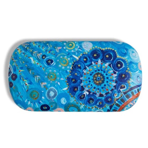Girambit Travel Essentials Hard Shell Case [9cm x 4cm] - Koh Living Aboriginal Art 