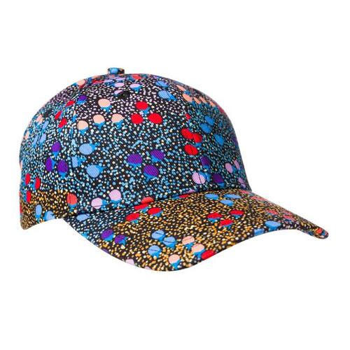 Warlukurlangu Aboriginal Art Baseball Cap - Bush Tomato Dreaming