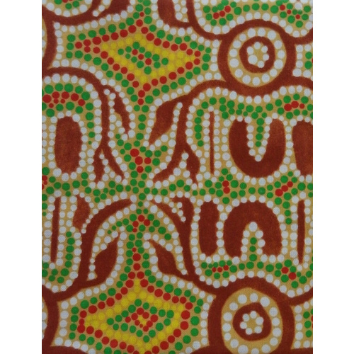 Handmade Aboriginal Design Cool Neck Ties - Bush Yams