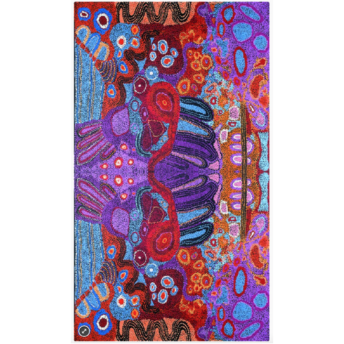 Better World Aboriginal Art - Luxe Organic Cotton Sarong - Seven Sisters