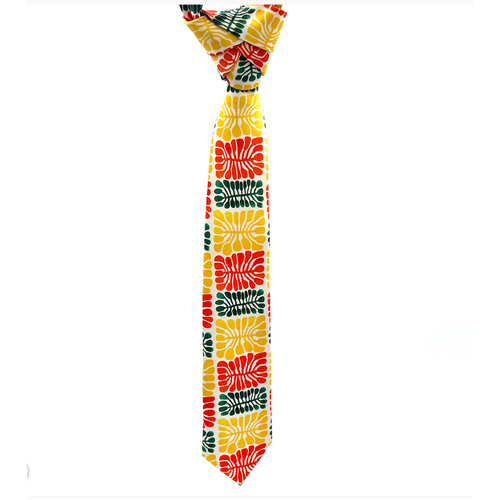 Better World Aboriginal Art Digital Print Boxed Polyester Tie - Watiya Tjuta 