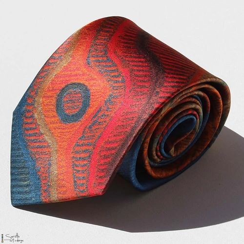 Saretta Art Men's SILK Tie (GIFTBOXED) - Yinbiliko - Kindle Fire