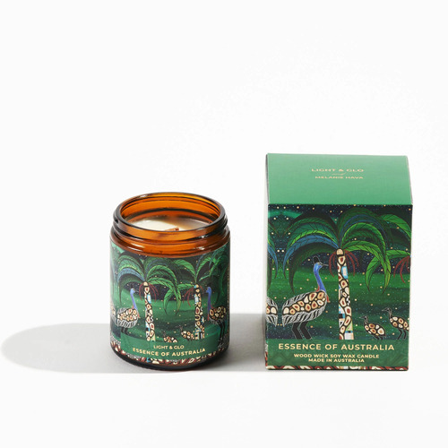 Soul Australiana Wood Wick Soy Australia Made Candle - Essence of Australia (190g)