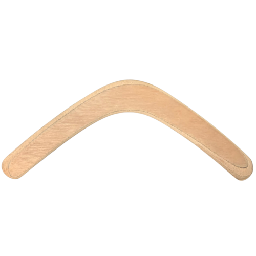 Blank Returning 3 ply Boomerang (14") (35cm)