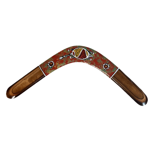 Aboriginal Art Handpainted Returning Boomerang - 16" - 40cm - various designs