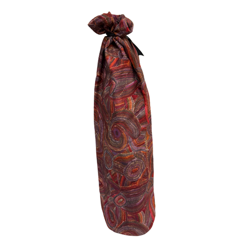 Handmade Emu Caller Thick Cotton Canvas Pouch with tie - approx 40cm