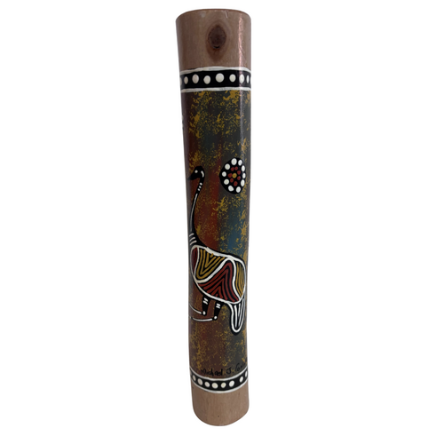 Dreamtime Kullilla Aboriginal Art Emu Caller - Emu