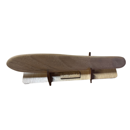 Murra Wolka Aboriginal Art BLANK Message Stick & Stand 