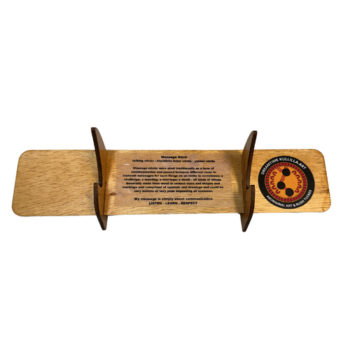 TImber Message Stick Display Stand