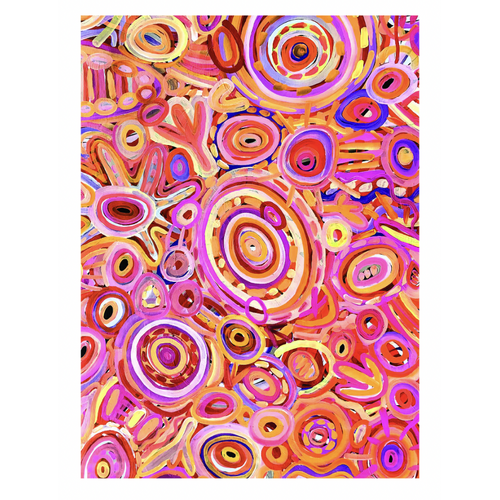 Better World Aboriginal Art Giftcard/Env - Ramindjeri RUWI