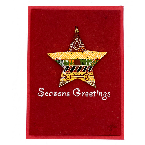 BWA Christmas Decoration Card - Jilamara