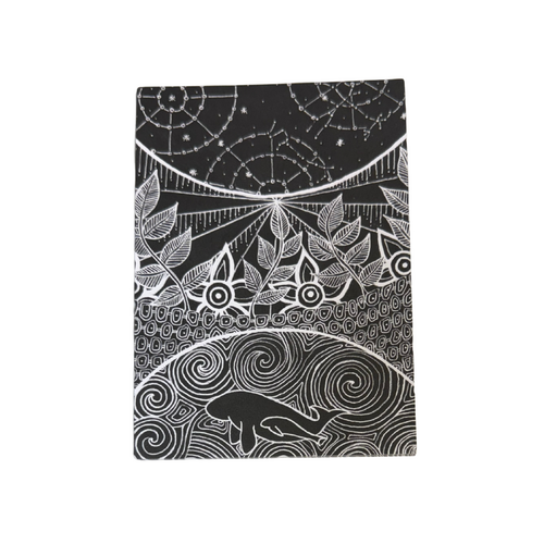Ilan Style Greeting Card/Postcard - The Three Realms