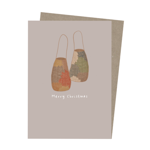 Paperbark Prints Aboriginal Art Gift Card - Christmas Dilly Bags